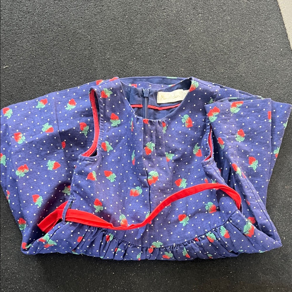 Mini Boden strawberry dress